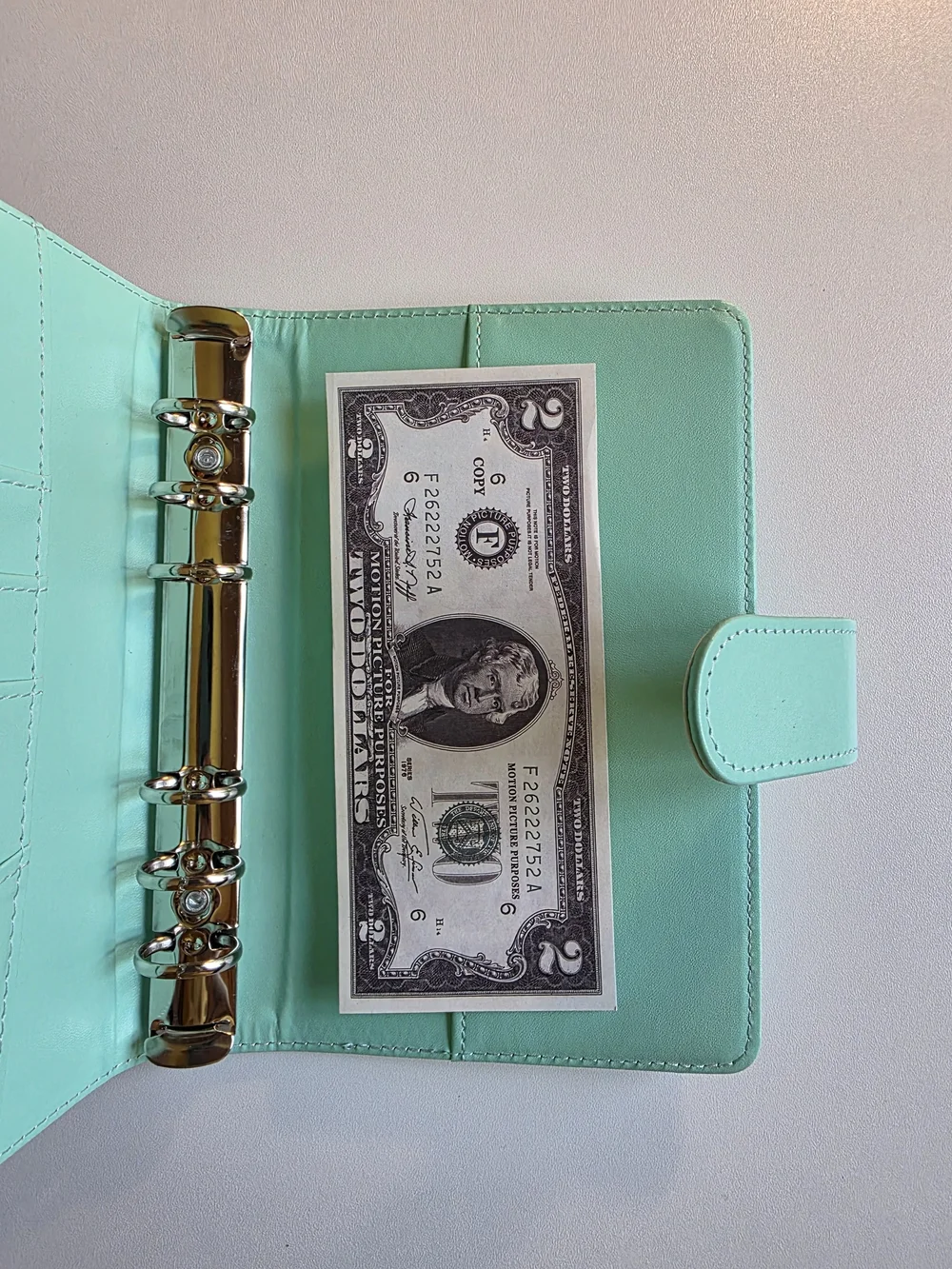 A6 6- Ring Mint Green Planner Organizer Notebook - Amazon